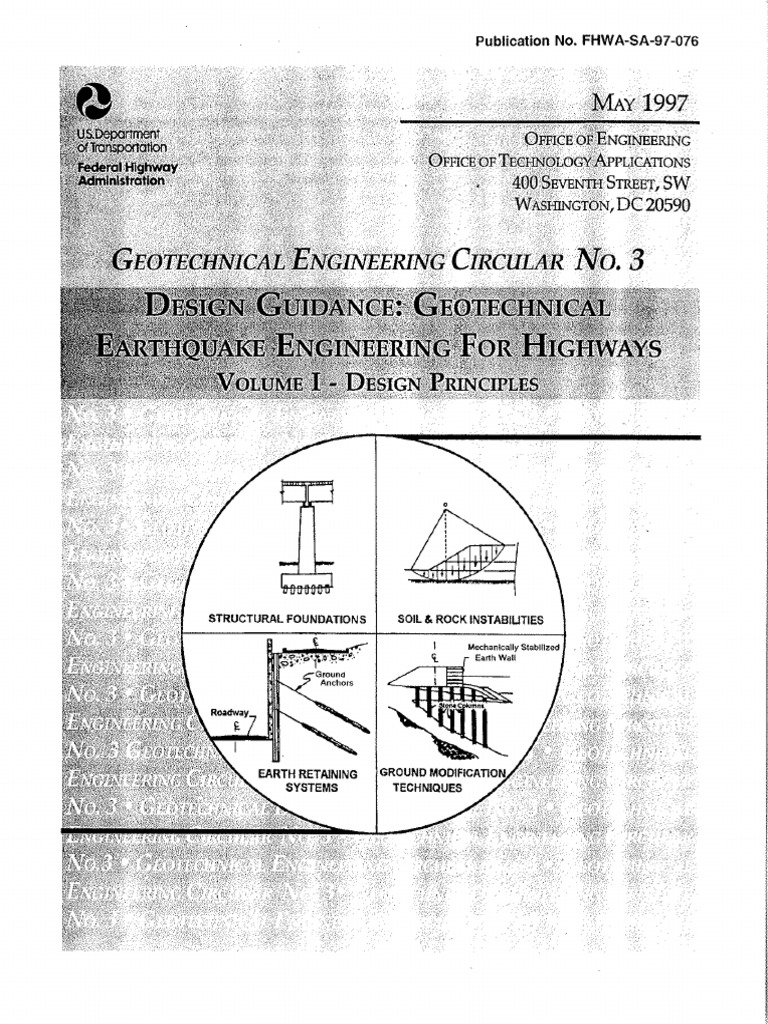 Geotechnical Earthquake Engineering For Highway | PDF | Foreign ...