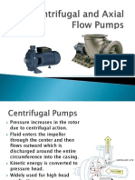 Centrifugal and Axial Flow Pumps