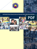 INTEGRATING PEACE EDUCATION IN TEACHER EDUCATION: A Teaching Guide