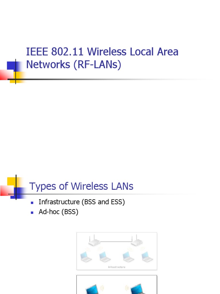 IEEE 802.11 Wireless LAN Overview | PDF | Wireless Lan | Ieee 802.11