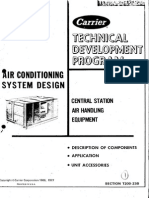 AC System Design - Air Duct Design Central Station Air Handling Equipment