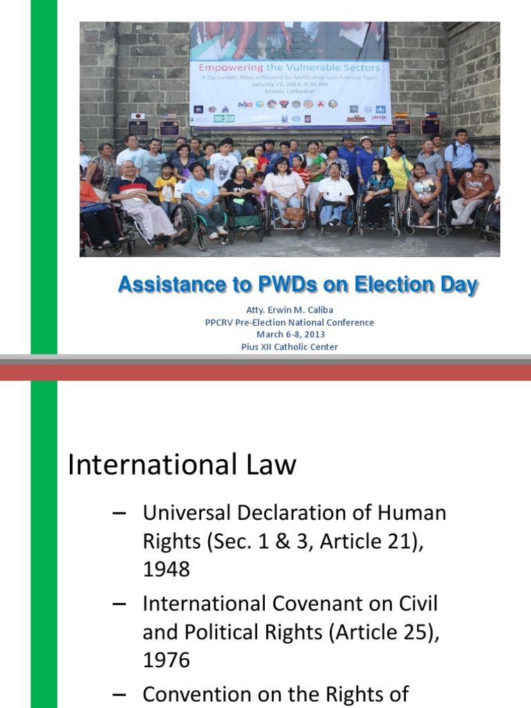 Assistance To PWDs | PDF