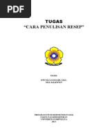 Download Cara Penulisan Resep by Dania Pebriana SN237745157 doc pdf