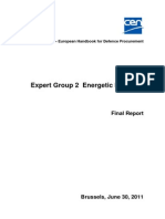Energetic Materials - EG 02 - Final Report