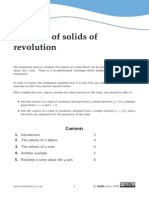 Volumes of Revolution