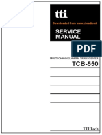 Service Manual TTI TCB-550 ENG