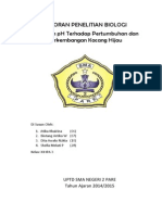 Download Laporan Bio tentang pengaruh pH pada pertumbuhan kacang hijau by Shella Melati SN237755529 doc pdf