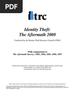 Identity Theft Aftermath Study 2008