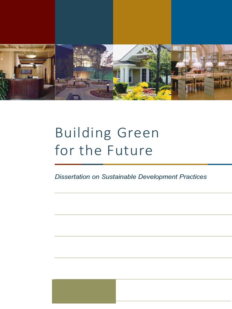sustainable design dissertation ideas