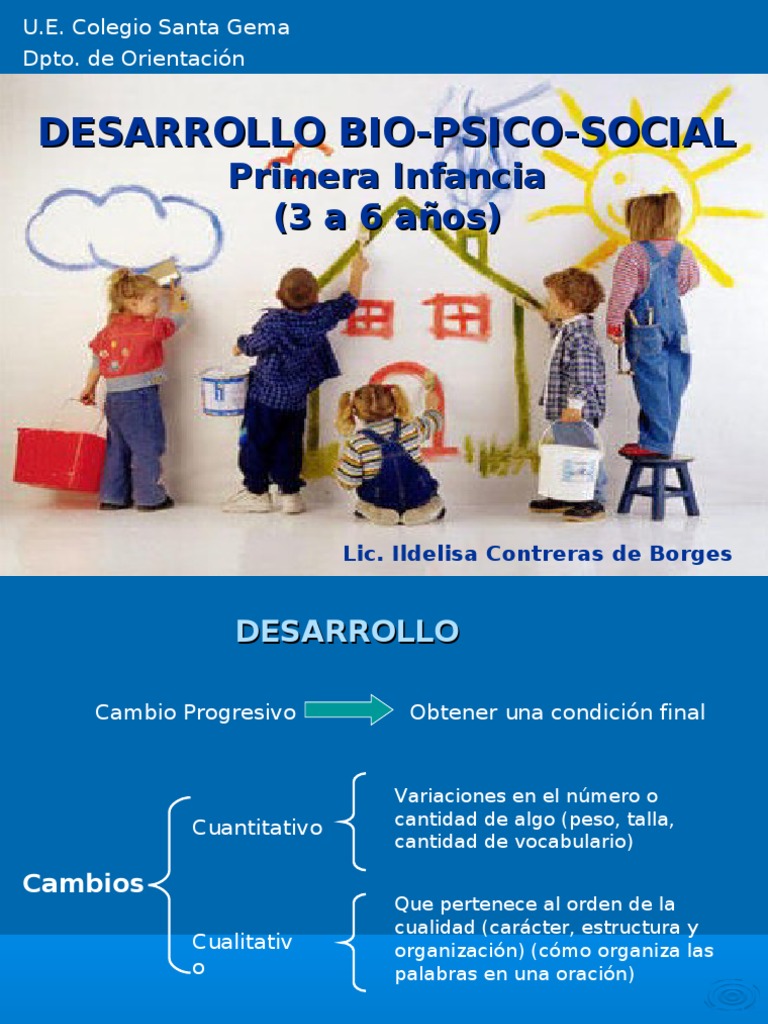 Desarrollo Integral en la Primera Infancia | PDF | Las emociones ...