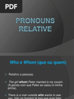 Pronouns Relative