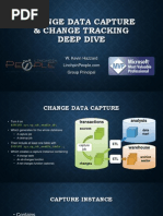 Change Data Capture and Change Tracking Deep Dive