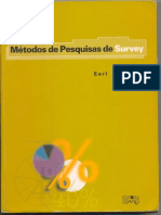 BABBIE Metodos Pesquisa Survey 1999 276p