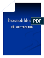 Processos de fabricação não convencionais