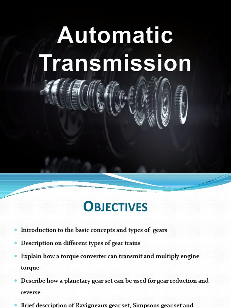 Automatic Transmission | PDF | Gear | Transmission (Mechanics)