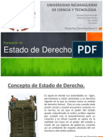 Exposición de Estado de Derecho