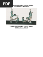 Cambalhota à Frente Com as Pernas Estendidas e Afastadas