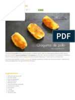 Croquetas de Pollo