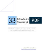 33 Utilidades Microsoft Excel