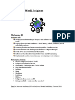 Grade 11 Religion Course Outline