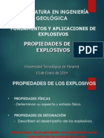 4 - Propiedades de Los Explosivos