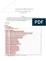 Comprehensive Latex Symbol List