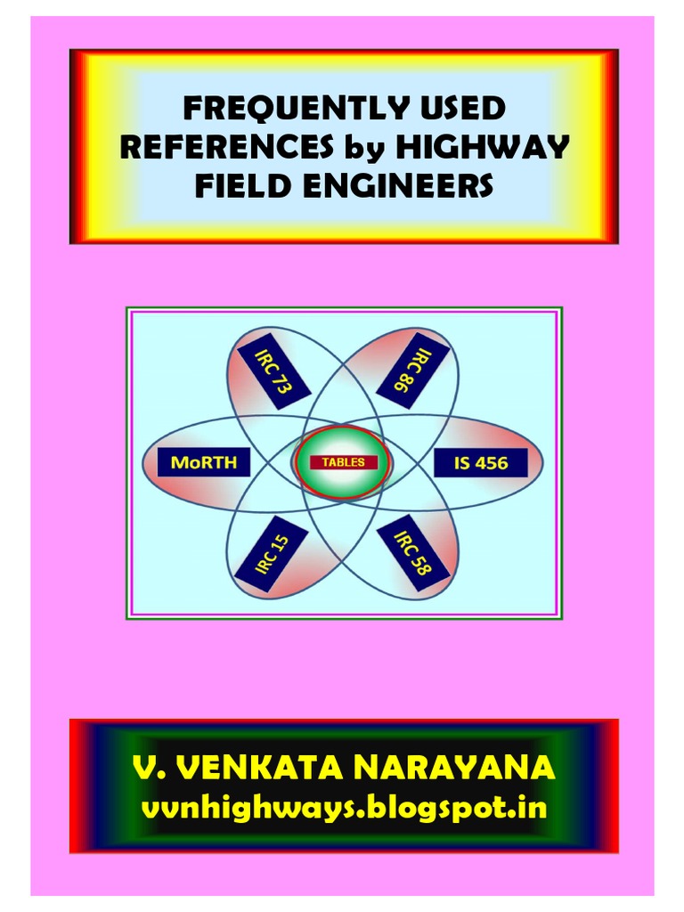 Highway Engineering Reference Guide | PDF | Road | Concrete