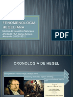 Fenomenología Hegeliana