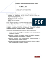 Mejoramiento y Rehabilitacion de La Red Vial Quequeña - Polobaya