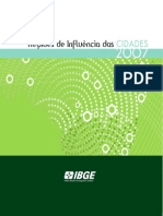 IBGE Regiao Influencia Cidades 2007 201p