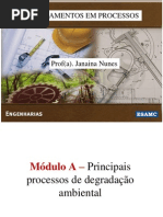 Módulo a - Poluição