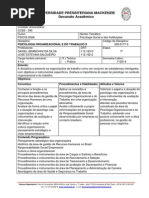 7 Psicologia Organizacional e Do Trabalho II 2014-1