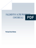 Fallimento e Le Altre Procedure Concorsiali SCHEMI OTTIMI