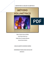 Informe de Laboratorio #2 - Analisis Volumetrico