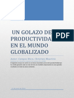 Un Golazo de La Productividad en El Mundo Globalizado