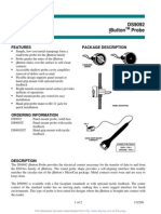 Ds9092 Ibutton Probe: Features Package Description
