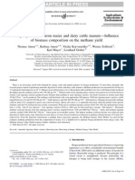 2006 Biogas Production From Maize and Dairy Cattle Manure-Influence of Biomass Composition on The