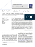 The Role of Inherited Tectono-Sedimentary Architecture in The Development of The Central Andean Mountain Belt - Insights From The Cordillera de Domeyko