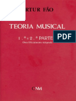 Teoria Musical - 1 e 2 Partes - Artur Fão PDF