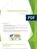 Capitalización Bursátil