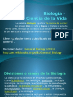 Biologya - La Ciencia de La Vida