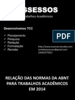 Normas Da ABNT Para Trabalhos Acadêmicos Em 2014