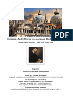 Claudio Monteverdi Choral Competition 2015 Regolamento ITALIANO