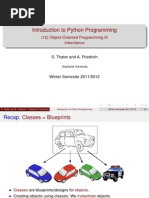 Introduction To Python Programming (OOP Inheritance)