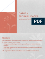 Datos y Probabilidades. Clase Matemàticas