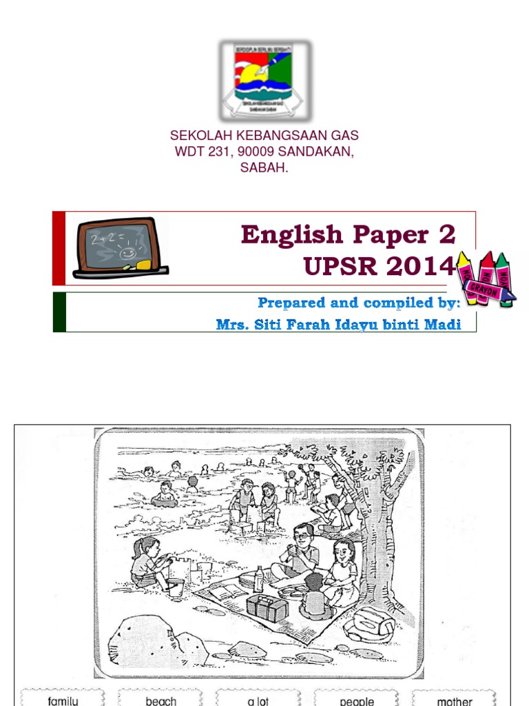 UPSR English Paper 2 Strategies | PDF | Grammatical Tense | Verb