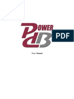 Powerdb Users Manual