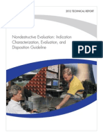 Nondestructive Evaluation Indication, Evaluatio and Disposition Guide Lines