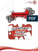 Plan de Trabajo 2014-2015 Club Rotaract Olmeca de Villahermosa.