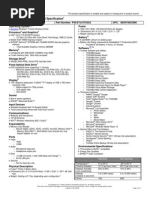 Satellite L755 Detailed Product Specification: Genuine